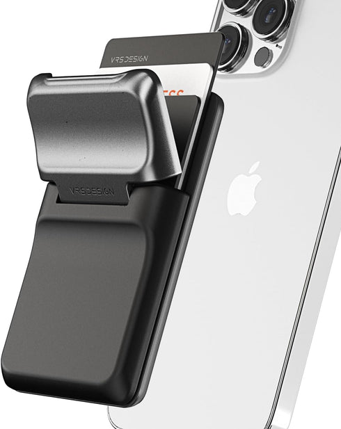VRS MagFlip PRO Magnetic Wallet Detachable Card Holder