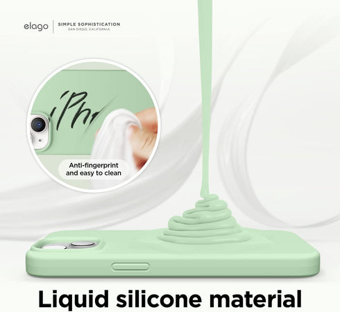elago iPhone 14 Case Liquid Silicone