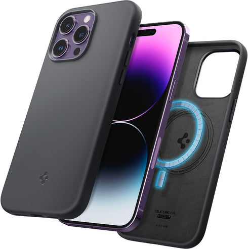 Spigen iPhone 14 Pro MAX Case Silicone Fit (MagFit)