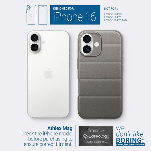 Spigen iPhone 16 Case Athlex MAG