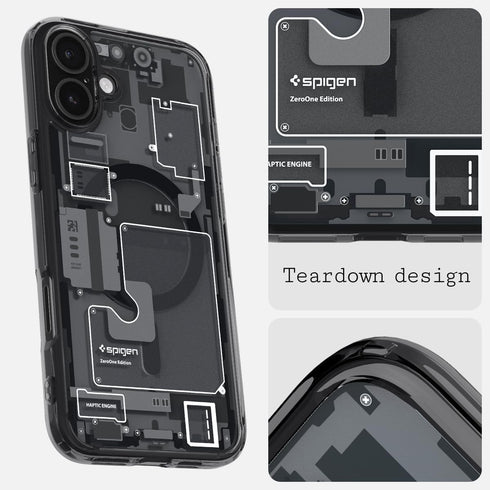 Spigen iPhone 16 Case Ultra Hybrid MAGFIT ZERO ONE