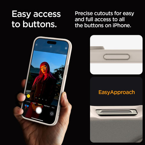 Spigen iPhone 16 PRO Case Ultra Hybrid MAGFIT FROST