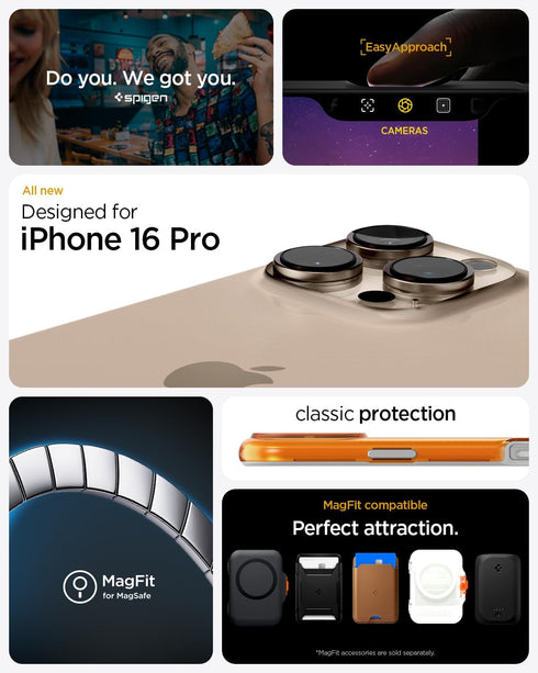 Spigen iPhone 16 PRO Case Classic C1 (MagFit)