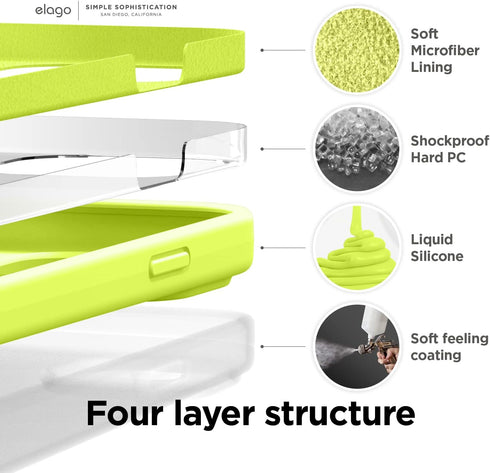 elago iPhone 14 Case Liquid Silicone