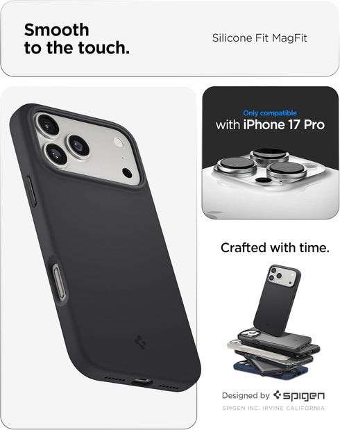 Spigen iPhone 17 PRO Case Silicone Fit MAGFIT