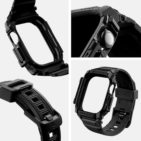Spigen Apple Watch 10 (42mm) Band with Case Rugged Armor PRO