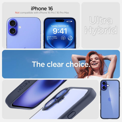 Spigen iPhone 16 Case Ultra Hybrid