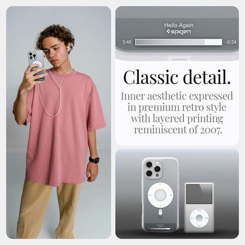 Spigen iPhone 16 PRO Case Ultra Hybrid MAGFIT CLASSIC