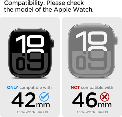 Spigen Apple Watch 10 (42mm) Band with Case Rugged Armor PRO