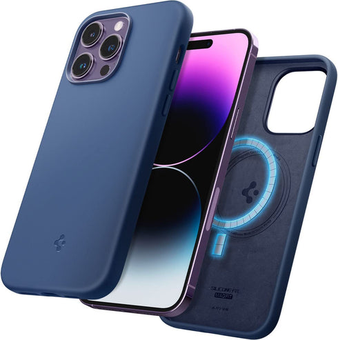 Spigen iPhone 14 Pro MAX Case Silicone Fit (MagFit)