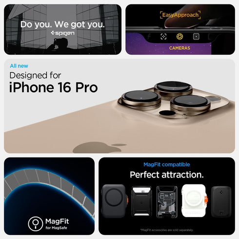 Spigen iPhone 16 PRO Case Ultra Hybrid MAGFIT ZERO ONE