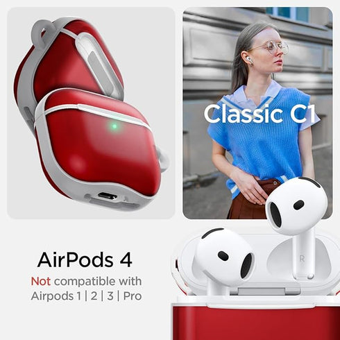 Spigen AirPods 4 Case Ultra Hybrid CLASSIC C1