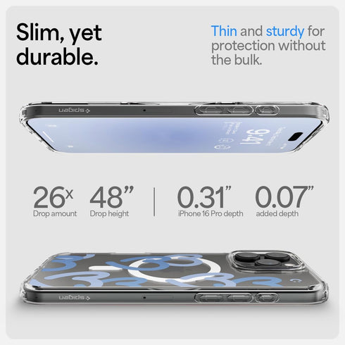 Spigen iPhone 16 PRO Case Ultra Hybrid MAGFIT HEARTS