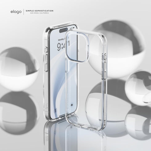 elago iPhone 15 PRO Case Hybrid Clear