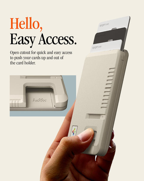Spigen Classic LS Magnetic Card Holder (3 Cards) MagFit