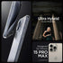 Spigen iPhone 15 Pro MAX Case Ultra Hybrid FROST