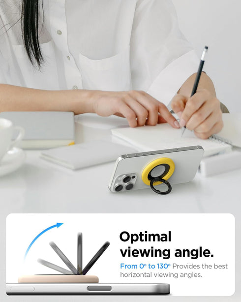 Spigen Silicone Magnetic Ring Holder Nano Pop MagFit with Kickstand