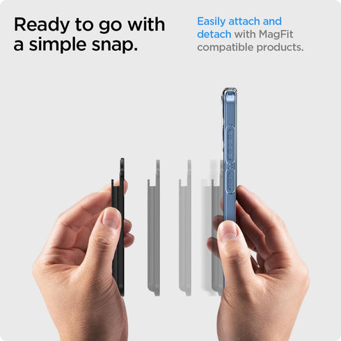 Spigen Samsung Galaxy S25 series Magnetic Wallet Card Holder Valentinus (MagFit)