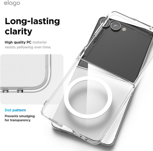 elago Samsung Galaxy Z Flip 8 Case Magnetic Hybrid