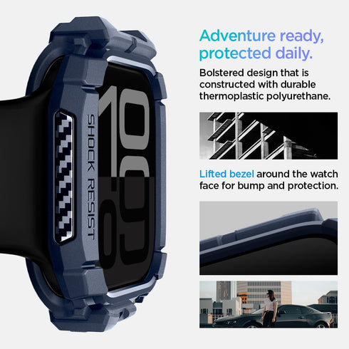 Spigen Apple Watch 10 (42mm) Case Rugged Armor