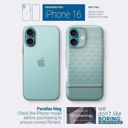 Caseology iPhone 16 Case Parallax MAG