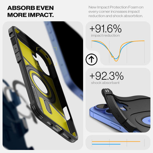 Spigen iPhone 16 PLUS Case Tough Armor MAGFIT (AI)