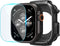 Spigen Apple Watch ULTRA (49mm) Case with Tempered Glass Screen Protector Rugged Armor