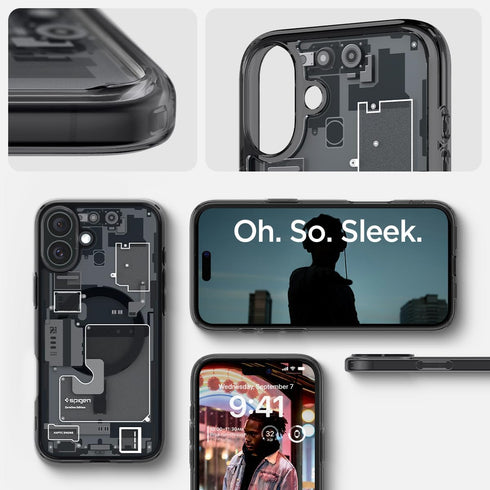 Spigen iPhone 16 Case Ultra Hybrid MAGFIT ZERO ONE