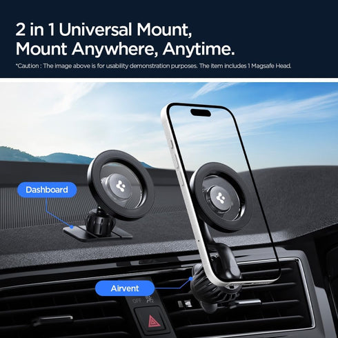 Spigen Air Vent Car Mount compatible with MagSafe