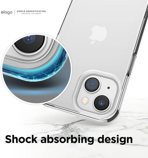 elago iPhone 14 Case Hybrid Clear