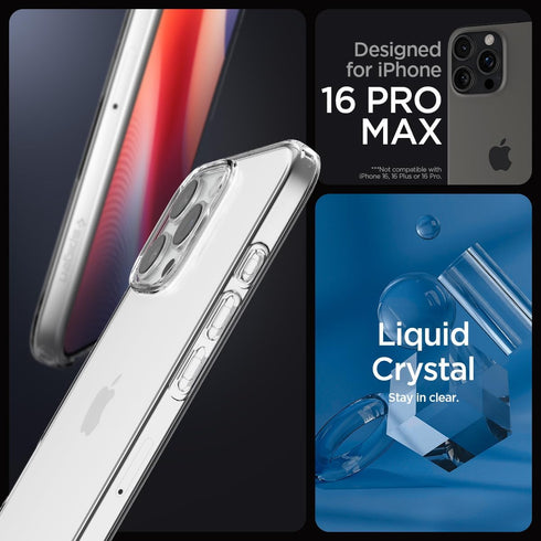 Spigen iPhone 16 Pro MAX Case Liquid Crystal