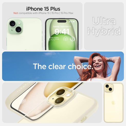 Spigen iPhone 15 PLUS Case Ultra Hybrid