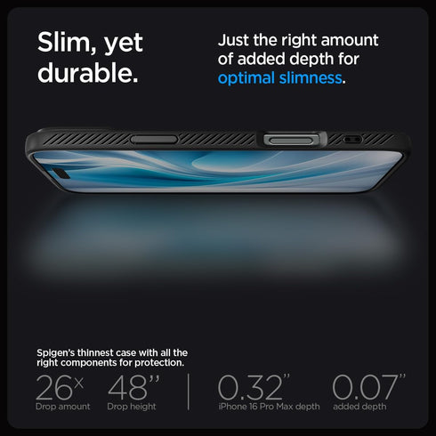 Spigen iPhone 16 Pro MAX Case Liquid Air