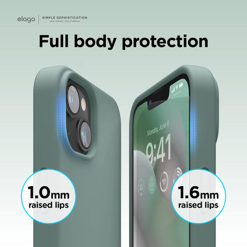 elago iPhone 14 Case Liquid Silicone