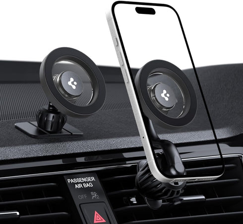 Spigen Air Vent Car Mount compatible with MagSafe
