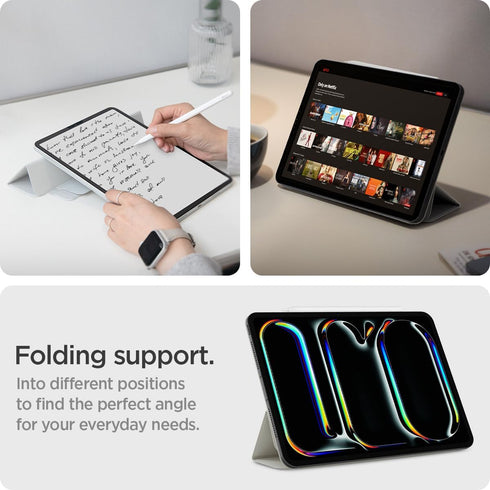 Spigen iPad Pro 11" M4 (2024) Case Air Skin Folio OneTap (Built-in Magnets)