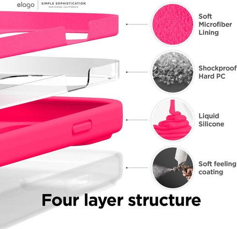 elago iPhone 14 Case Liquid Silicone