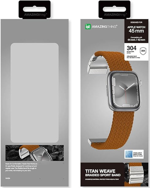 Amazing Thing Apple Watch (45/44/42mm) Band Titan Weave