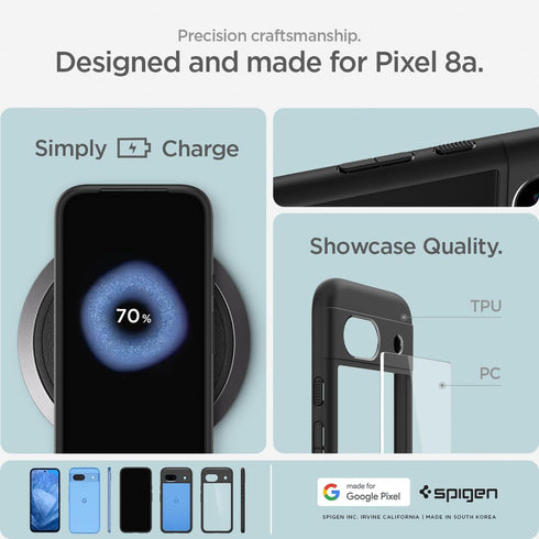 Spigen Google Pixel 8a Case Cover Ultra Hybrid