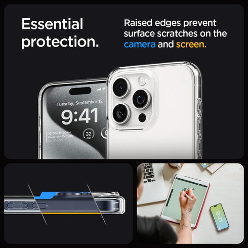Spigen iPhone 15 Pro MAX Case Ultra Hybrid FROST