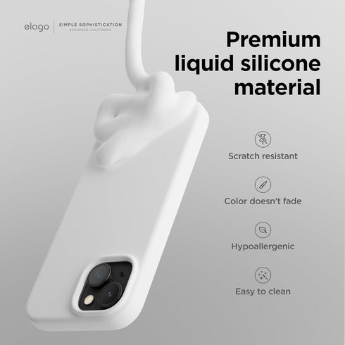 elago iPhone 15 Case Liquid Silicone
