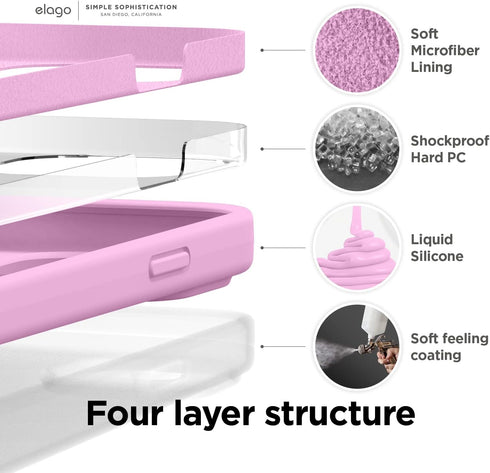 elago iPhone 14 Case Liquid Silicone