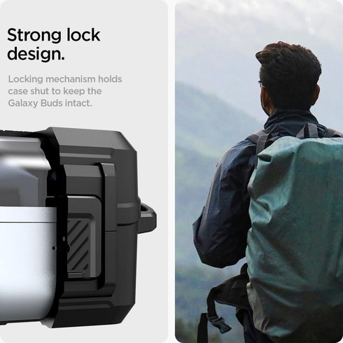 Spigen Samsung Galaxy Buds 3 / 3 PRO Case Lock Fit
