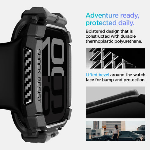Spigen Apple Watch 10 (42mm) Case Rugged Armor