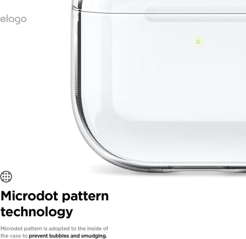 elago AirPods 4 Case Clear Hang