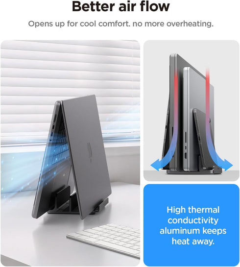 Spigen Vertical Laptop Stand Holder