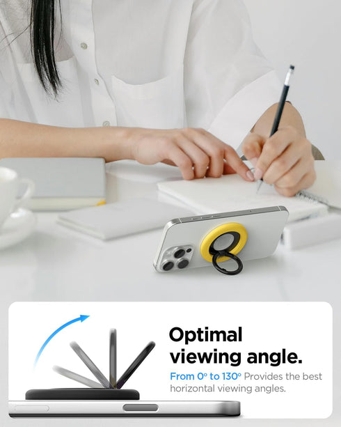 Spigen Silicone Magnetic Ring Holder Nano Pop MagFit with Kickstand