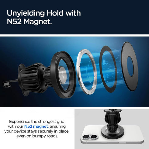 Spigen Air Vent Car Mount compatible with MagSafe
