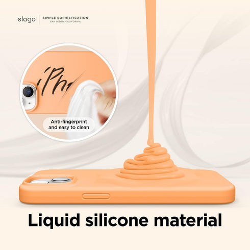 elago iPhone 14 Case Liquid Silicone