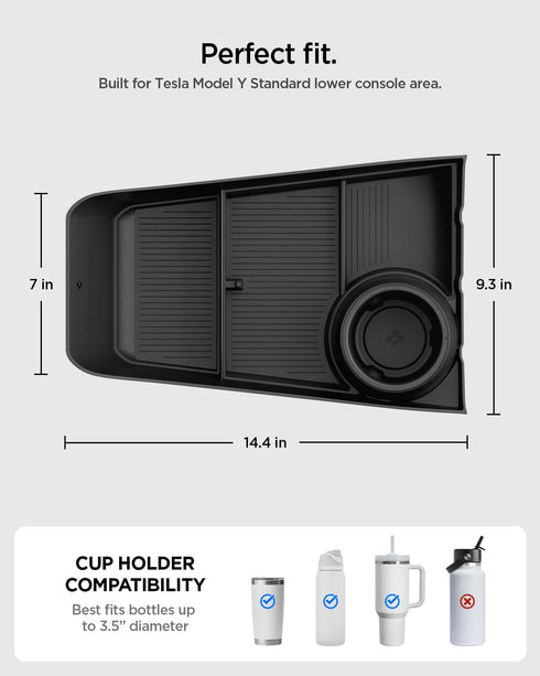 Spigen Tesla Model Y Standard 2025/2026 Juniper Lower Center Console Organizer Tray